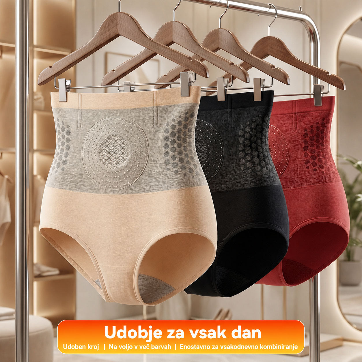 Oficiálny značkový butik | 👑𝑷𝑬𝑨𝑹𝑳𝑴𝑶𝑶𝑵® 2026 4 v 1 tvarujúce a spaľujúce kraťasy s mikročasticami z MORINGY IN BERBERÍNU